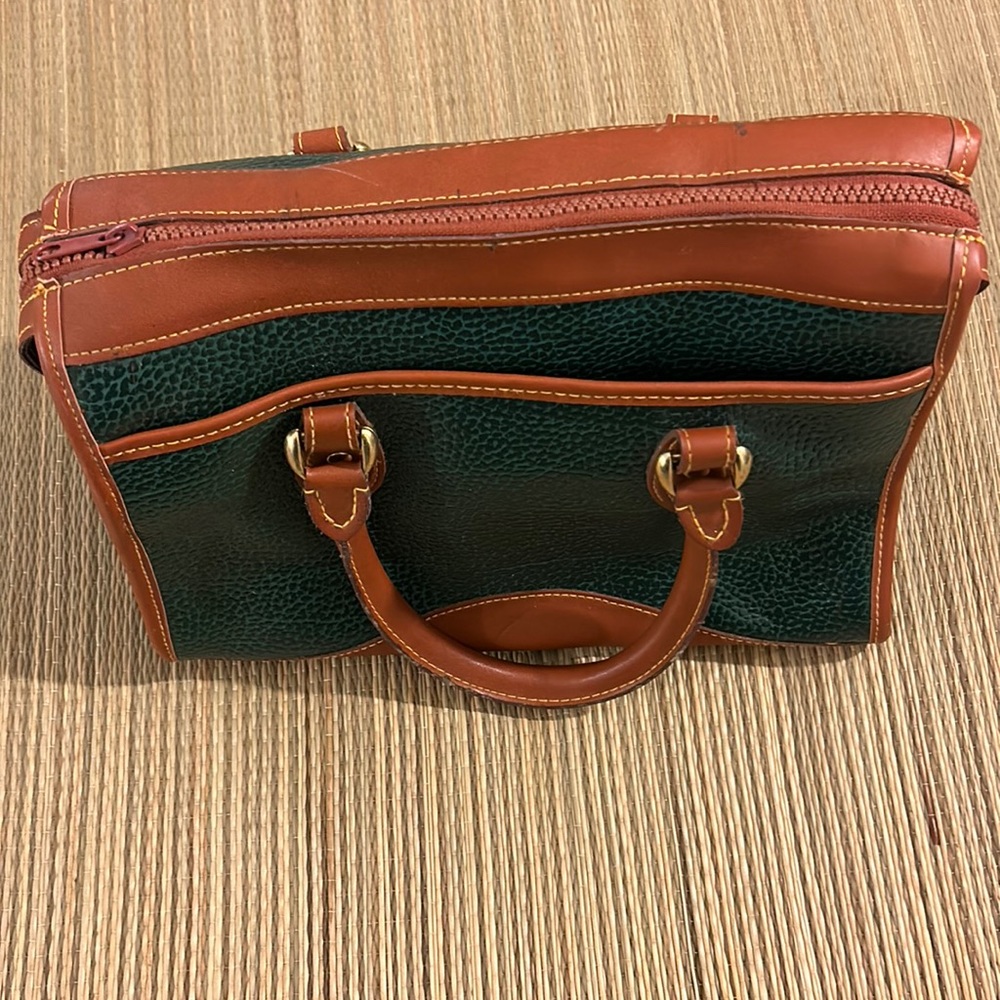 Green Leather Tote